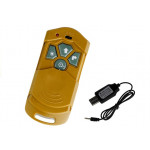 TARANTULA S DIAĽKOVÝM OVLÁDANÍM - ŽLTÁ